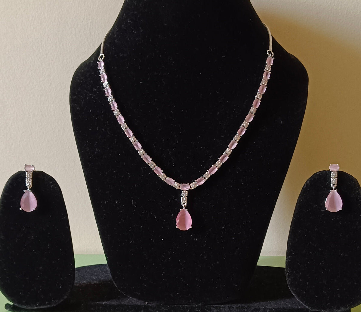 AD Princess Pink Necklace Set