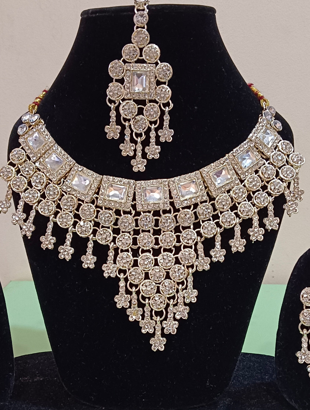 Gold Plated Bridal Necklace Set